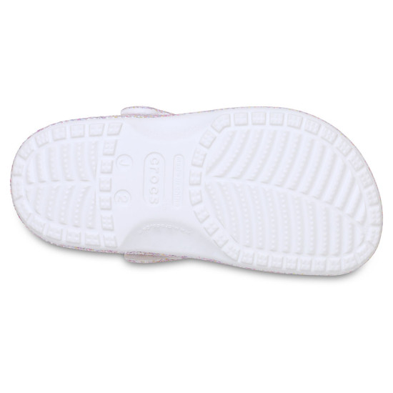 Crocs Kids' Classic Fantasy Glitter Clog